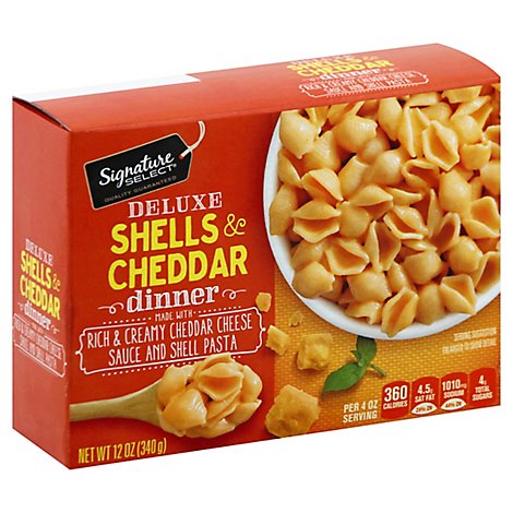 Signature SELECT Shells & Cheese Dinner Deluxe Box - 12 Oz
