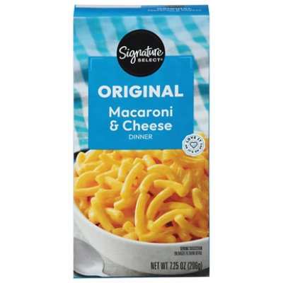 Signature SELECT Macaroni & Cheese Dinner Original Box - 7.25 Oz - Image 3