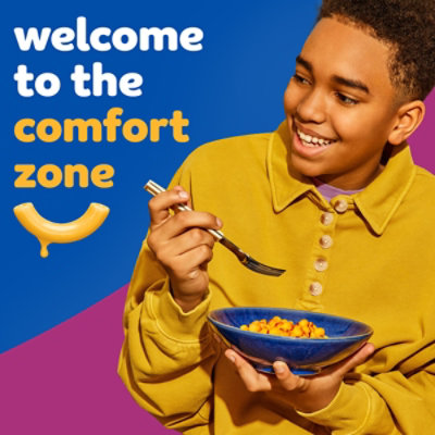 Kraft Three Cheese Mac & Cheese Macaroni and Cheese Dinner with Mini-Shell Pasta - 7.25 Oz - Image 3
