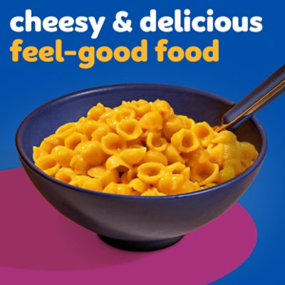 Kraft Three Cheese Macaroni & Cheese Dinner with Mini Shell Pasta Box - 7.25 Oz - Image 7