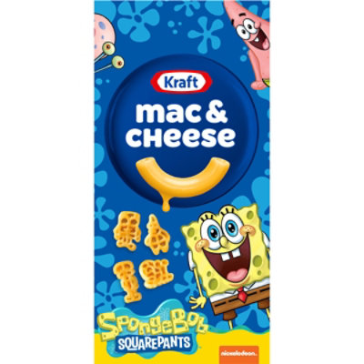 Kraft Mac & Cheese Macaroni and Cheese Dinner SpongeBob SquarePants - 5.5 Oz