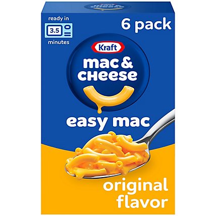 Kraft Macaroni & Cheese Dinner Easy Mac Original Box - 12.9 Oz - Image 1