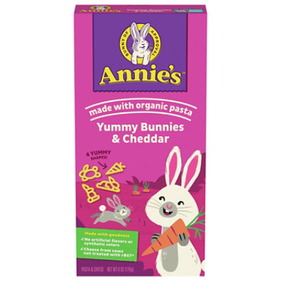 Annies Homegrown Macaroni & Cheese Bunny Pasta with Yummy Cheese Box - 6 Oz - Image 3