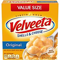 Velveeta Shells & Cheese Original Shell Pasta & Cheese Sauce Value Size Box - 24 Oz - Image 5