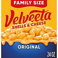Velveeta Shells & Cheese Original Shell Pasta & Cheese Sauce Value Size Box - 24 Oz - Image 3