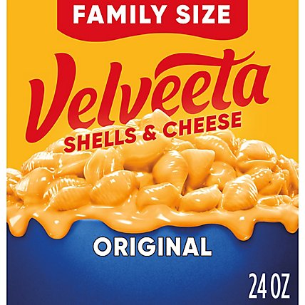 Velveeta Shells & Cheese Original Shell Pasta & Cheese Sauce Value Size Box - 24 Oz - Image 4