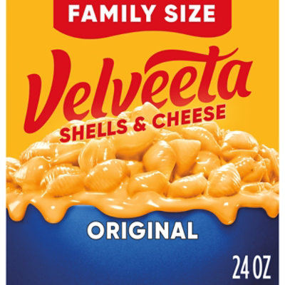 Velveeta Shells & Cheese Original Family Size Box - 24 Oz
