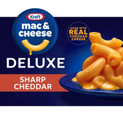 Kraft Deluxe Sharp Cheddar Macaroni & Cheese Dinner Box - 14 Oz - Image 2