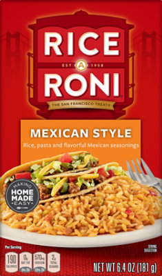 Rice-A-Roni Rice Mexican Style Box - 6.4 Oz - Image 2