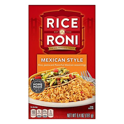 Rice-A-Roni Rice Mexican Style Box - 6.4 Oz - Image 1