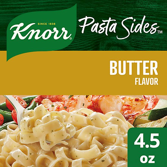 Knorr Pasta Sides Fettuccini Butter - 4.5 Oz
