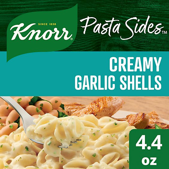 Knorr Italian Sides Creamy Garlic Shells - 4.4 Oz