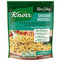 Knorr Cheddar Broccoli Long Grain Rice & Vermicelli Pasta Blend Rice Sides - 5.7 Oz - Image 3
