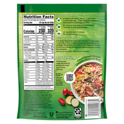 Knorr Cheddar Broccoli Long Grain Rice & Vermicelli Pasta Blend Rice Sides - 5.7 Oz - Image 6