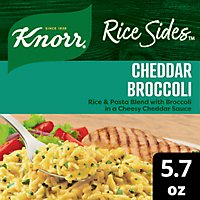 Knorr Cheddar Broccoli Long Grain Rice & Vermicelli Pasta Blend Rice Sides - 5.7 Oz - Image 1