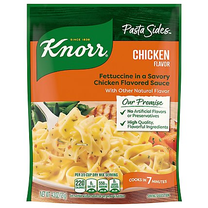 Knorr Chicken Fettuccine Pasta Pasta Sides - 4.3 Oz - Image 3