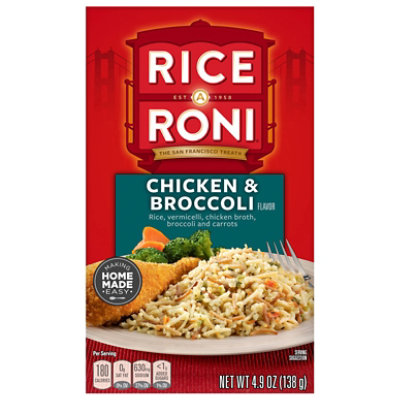 Rice-A-Roni Rice Chicken & Broccoli Flavor Box - 4.9 Oz - Image 3