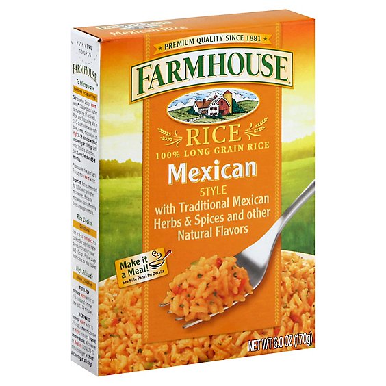 Farmhouse Rice Mexican Style Box - 6 Oz