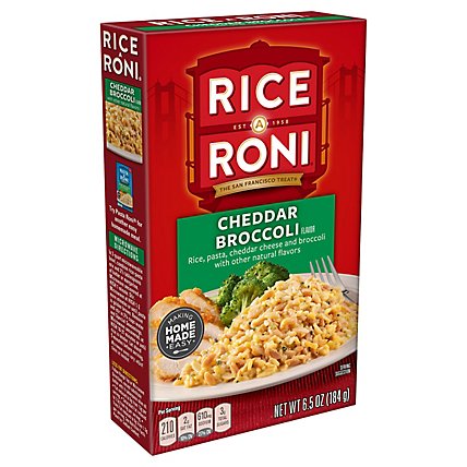 Rice-A-Roni Cheddar Broccoli - 6.5 Oz - Image 2