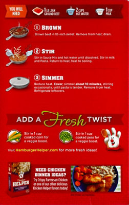 Betty Crocker Hamburger Helper Beef Pasta Box - 5.6 Oz - Image 3