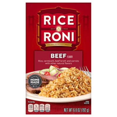 Rice-A-Roni Rice Beef Flavor Box - 6.8 Oz - Image 2