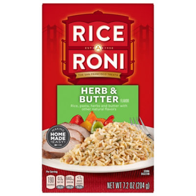 Rice-A-Roni Rice Herb & Butter Flavor Box - 7.2 Oz - Image 2