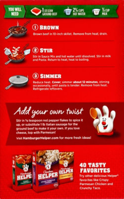 Betty Crocker Hamburger Helper Lasagna Box - 6.4 Oz - Image 3