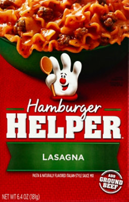 Betty Crocker Hamburger Helper Lasagna Box - 6.4 Oz - Image 2