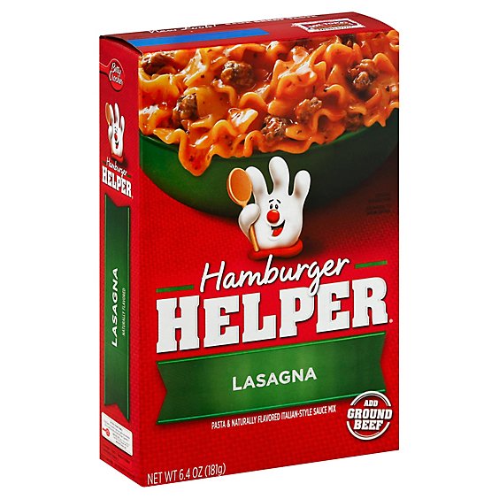 Betty Crocker Hamburger Helper Lasagna Box - 6.4 Oz