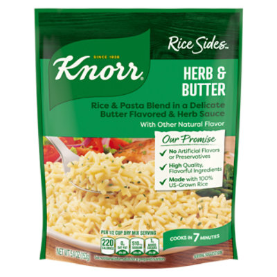 Knorr Rice Sides Rice Herb & Butter - 5.4 Oz - Image 3