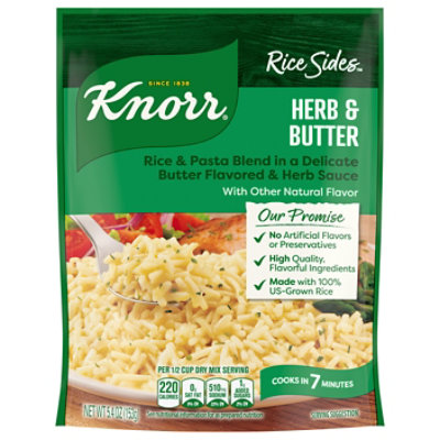 Knorr Rice Sides Rice Herb & Butter - 5.4 Oz - Image 1
