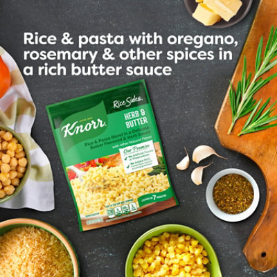 Knorr Rice Sides Rice Herb & Butter - 5.4 Oz - Image 6