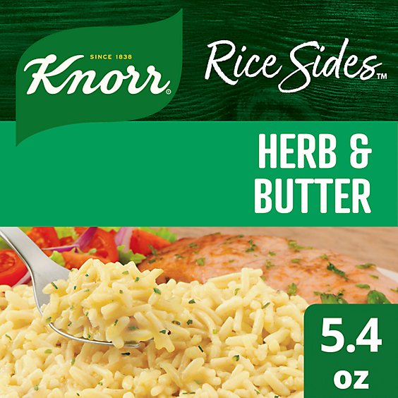 Knorr Rice Sides Rice Herb & Butter - 5.4 Oz