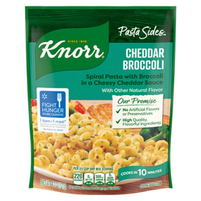 Knorr Pasta Sides Spiral Cheddar Broccoli - 4.3 Oz - Image 3