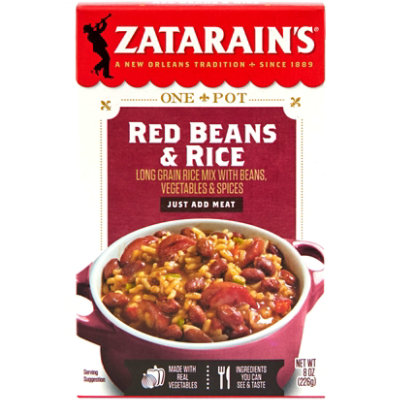 Zatarain's Red Beans & Rice Dinner Mix - 8 Oz