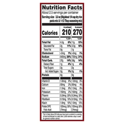 Rice-A-Roni Rice Creamy Four Cheese Flavor Box - 6.4 Oz - Image 3