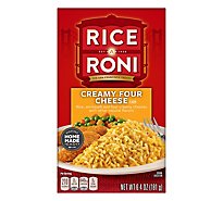 Rice-A-Roni Rice Creamy Four Cheese Flavor Box - 6.4 Oz
