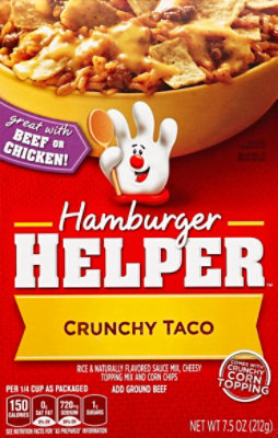 Betty Crocker Hamburger Helper Crunchy Taco Box - 7.5 Oz - Image 1