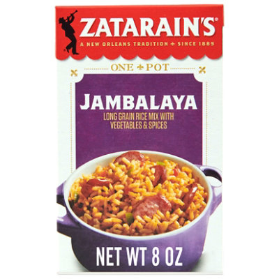 Zatarain's Jambalaya Rice Mix - 8 Oz - Image 1