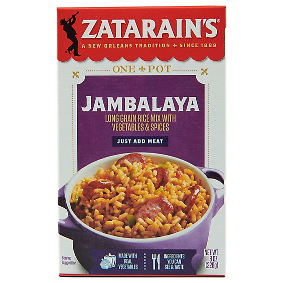 Zatarain's Jambalaya Rice Mix - 8 Oz