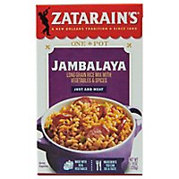 Zatarain's Jambalaya Rice Mix - 8 Oz - Image 1