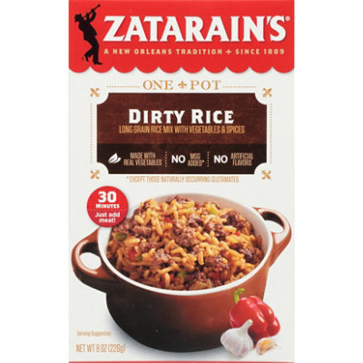 Zatarains Dirty Rice Dinner Mix - 8 Oz