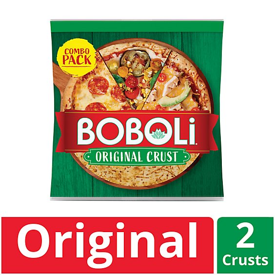 Boboli 12 Inch Twin Pack Pizza Crust - 38 Oz