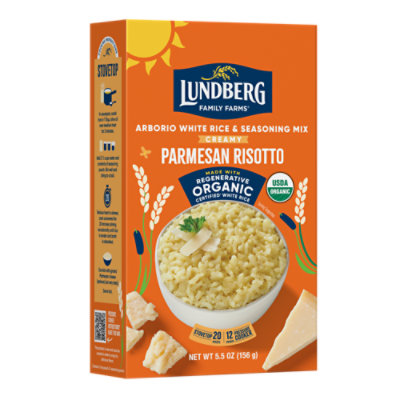 Lundberg Risotto Creamy Parmesan Box - 5.5 Oz