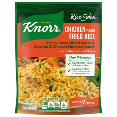 Knorr Asian Sides Chicken Fried Rice Dish - 5.7 Oz - Image 3