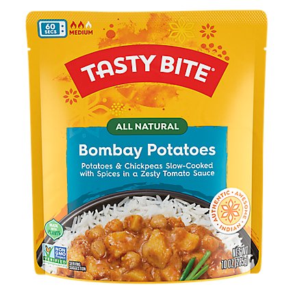 Tasty Bite Bombay Potatoes - 10 Oz - Image 1