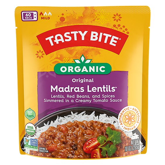 Tasty Bite Lentils Madras - 10 Oz
