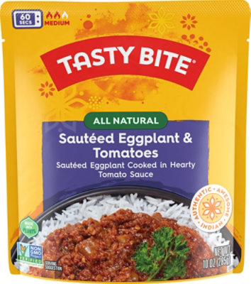 Tasty Bite Sauteed Eggplant & Tomatoes Eggplant And Tomato Curry - 10 Oz - Image 1