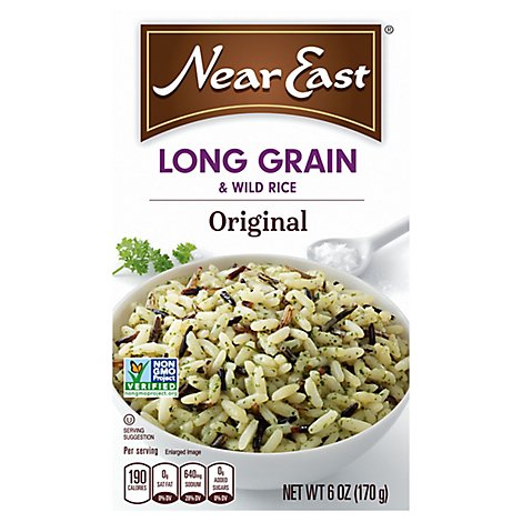 Near East Rice Mix Long Grain & Wild Original Box - 6 Oz