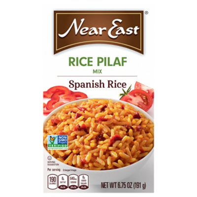 Near East Rice Pilaf Mix Spanish Rice Box - 6.75 Oz